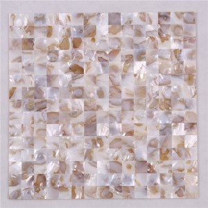wall art shell mosaico di villa sfondo naturale