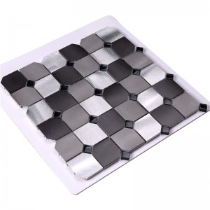 vetro e alluminio mosaico casa parete progettare tessere