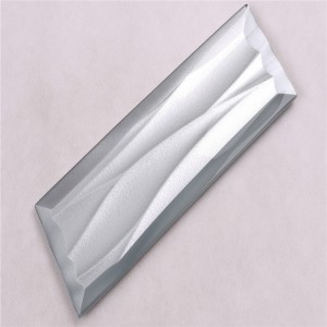 hmbz07 grey buon prezzo ondulato vetro tegole a spruzzo