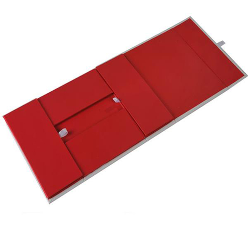 usanza magnete origami piatta pack box di lusso con magnete chiusura magnetica regalo.