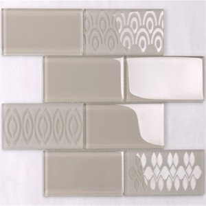 il vetro rotto arabesque mossi e tessere dei prezzi