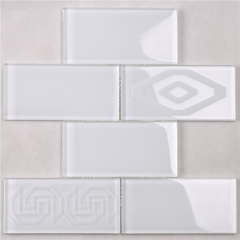 hsp43 nuovo decorare white antiscivolo bagno mosaico muro piastrelle design