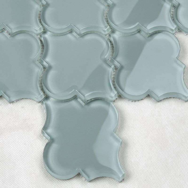 ultimo modello arabesque lanterna waterjet vetro mosaico cucina paraspruzzi muro mattonella