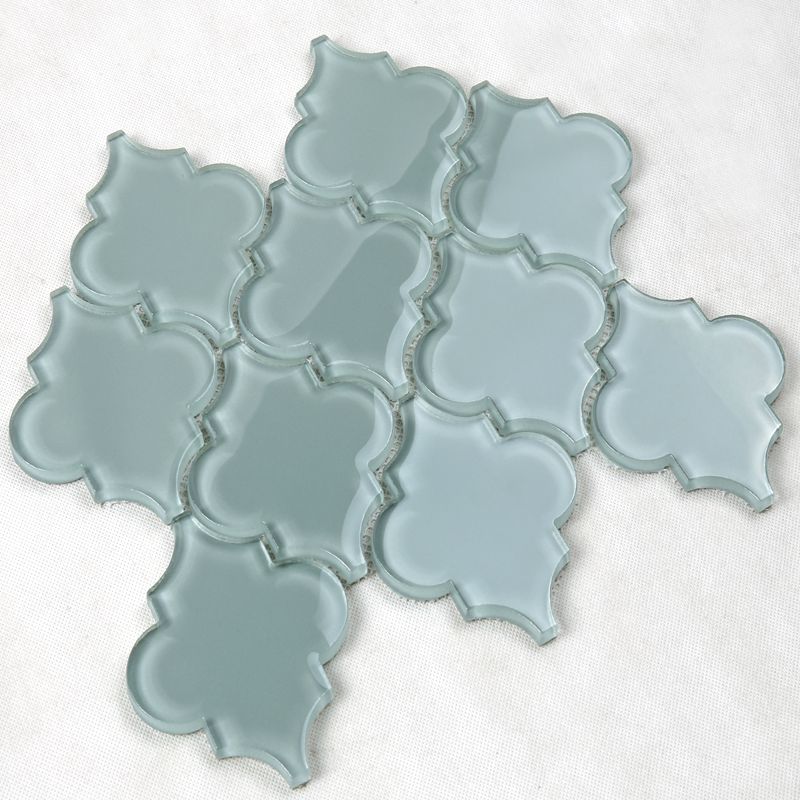 ultimo modello arabesque lanterna waterjet vetro mosaico cucina paraspruzzi muro mattonella