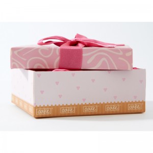 la rosa di carta per imballaggio bella scatola di biscotti