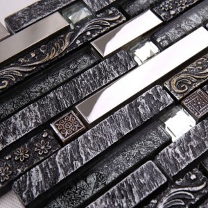 ultimo modello romano antico bronzo anaglyph lussuoso resina misto glitter vetro cristallo tessera al mosaico