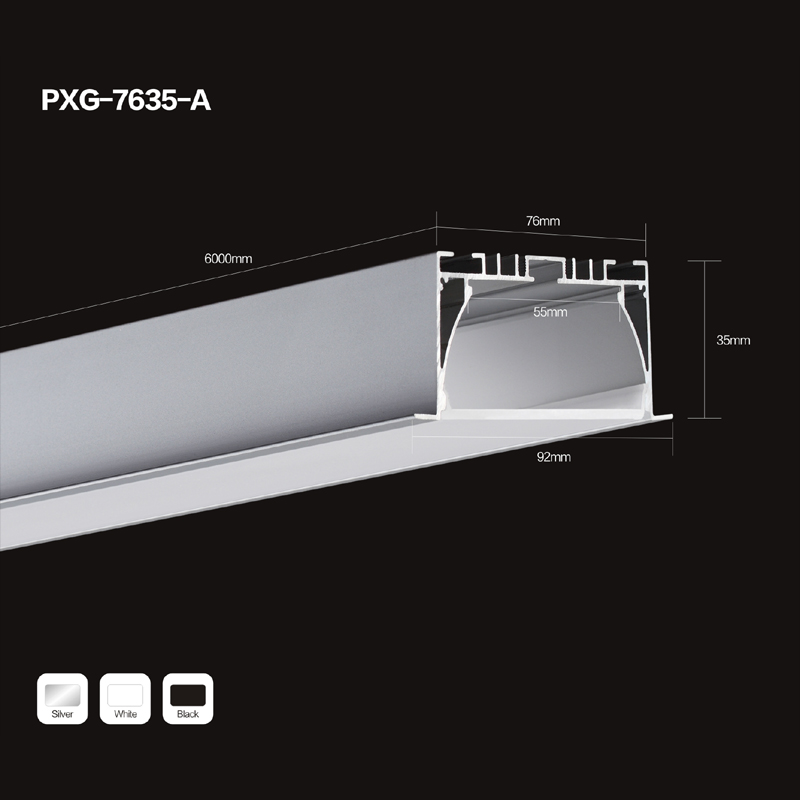 depone 2 milioni di 3m rientrato ha profilo in alluminio 1m portarono strip applicazione laser