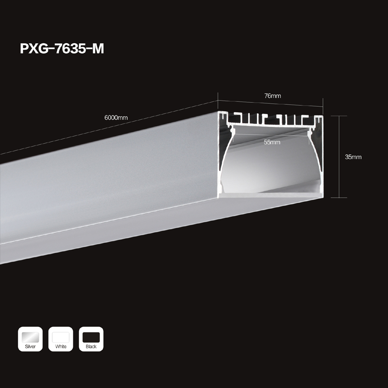 la cina ha forma u7635 estrusi di alluminio fabbrica u profilo
