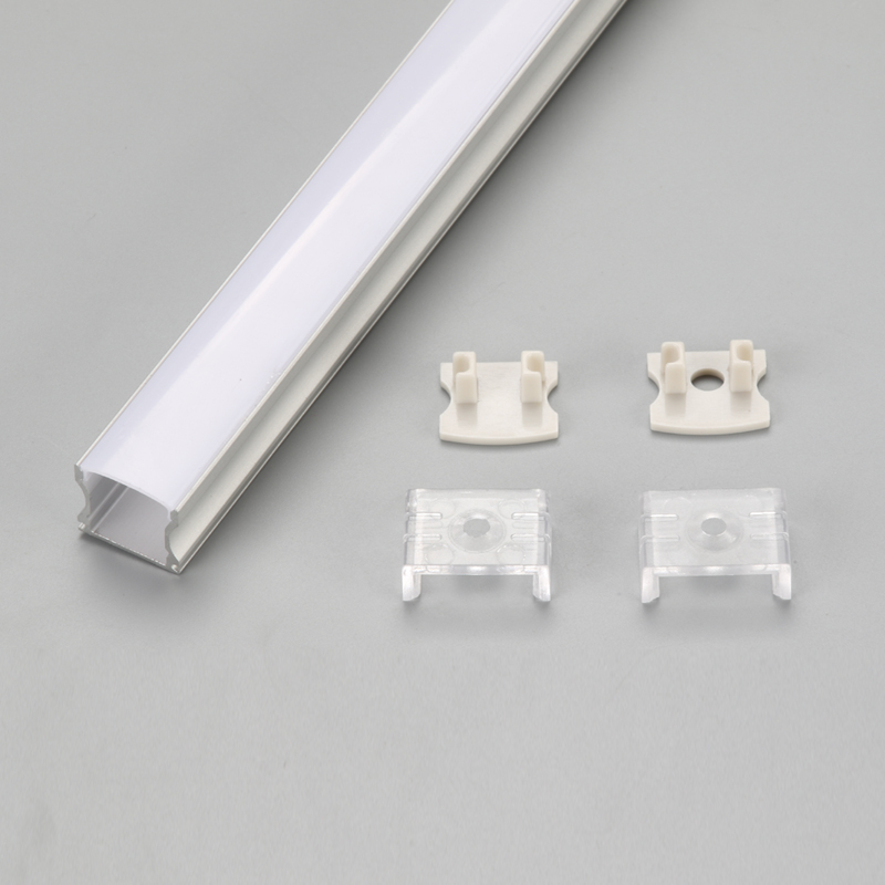 ha portato al profilo di alluminio flessibile per il governo, guidato estrusione di alluminio strip ha superficie montato lineare profilo luce bar