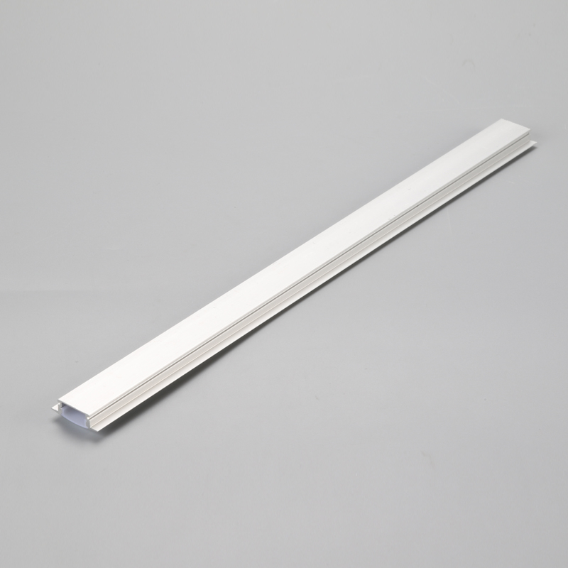 Profilo LED in estrusione di alluminio per corpo illuminante lineare da incasso con diffusore latteo / satinato
