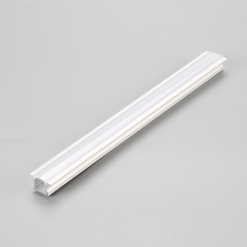 rientrato portato luce alloggi con anodize lineare profilo in alluminio e milky pc copertura
