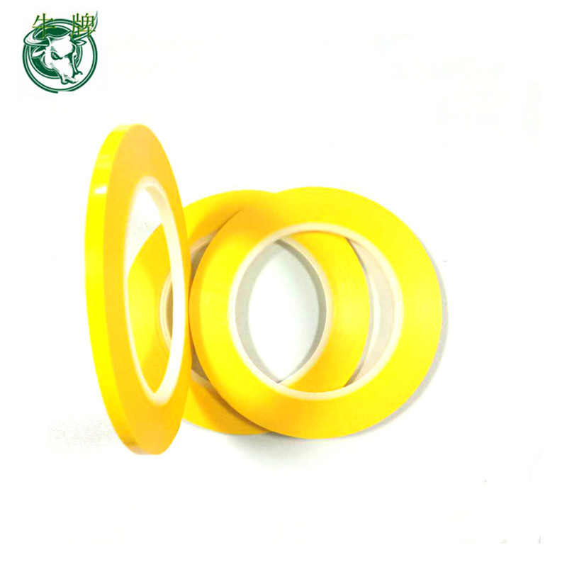 hot item nastro smt giallo e verde nero Nastro splicing poliestere adesivo in gomma monofacciale
