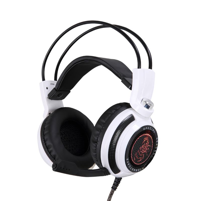 2018 cuffia da gioco over ear gaming con microfono per pc