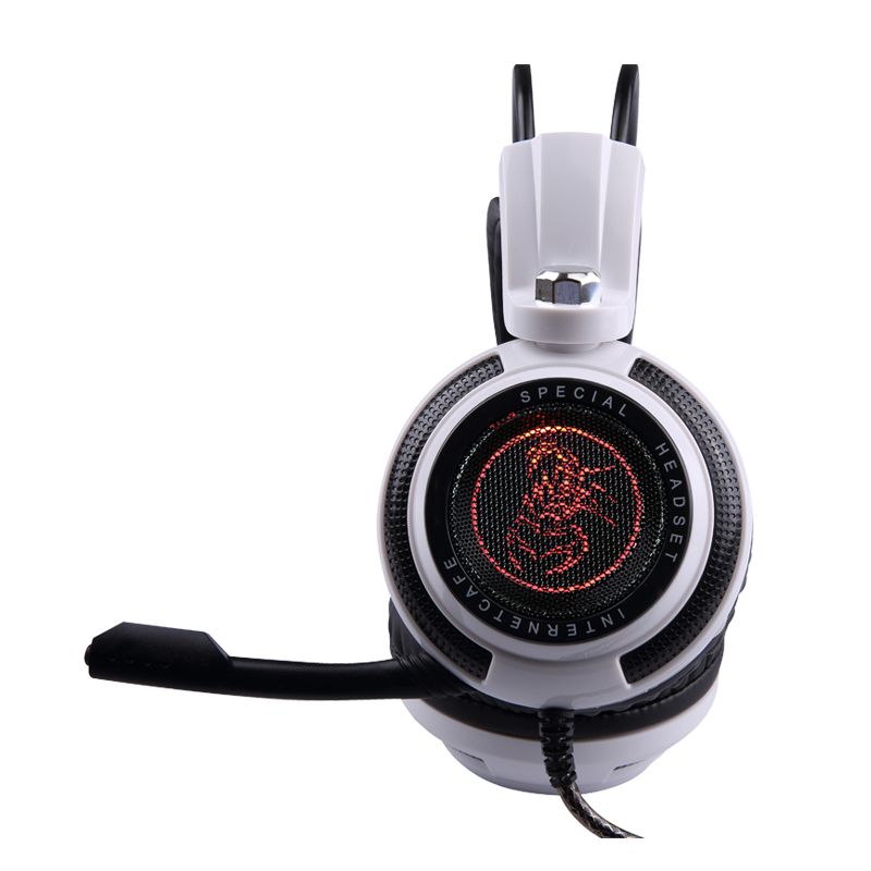 2018 cuffia da gioco over ear gaming con microfono per pc