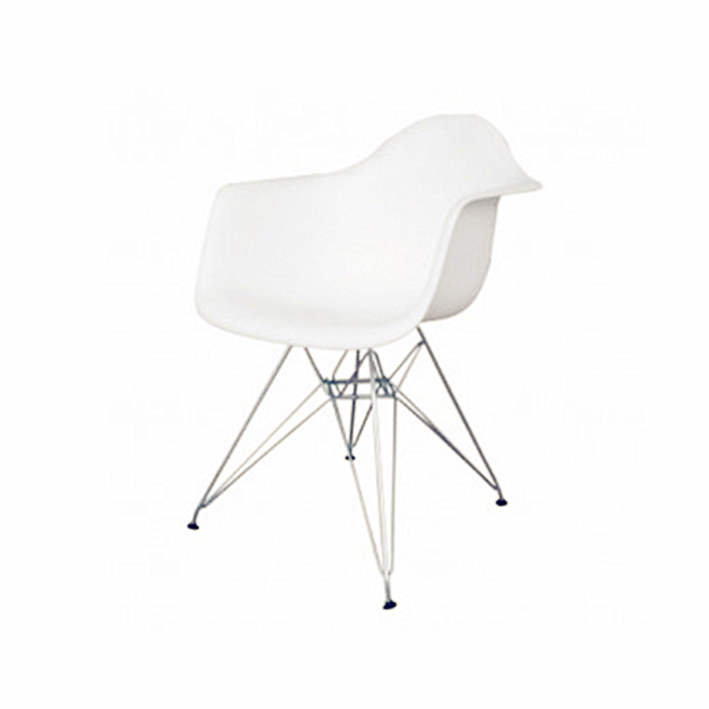 Stampo in plastica per sedie con gambe in metallo