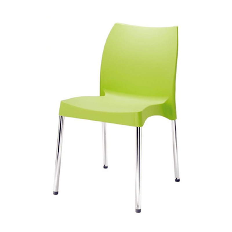Stampo in plastica per sedie con gambe in metallo