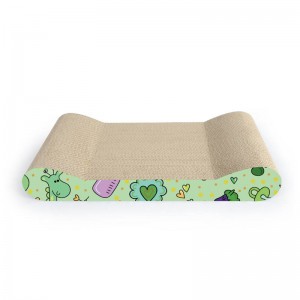 Gatto dal design unico che graffia i migliori giocattoli di gatti in cartone