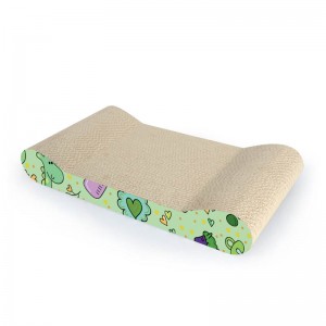 Gatto dal design unico che graffia i migliori giocattoli di gatti in cartone