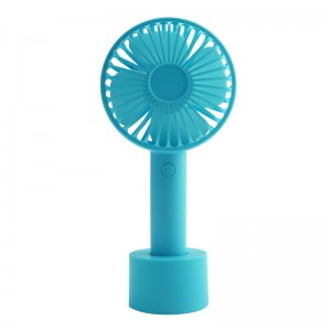 Mini ventilatore portatile tenuto in mano scrivania umidificazione Mini ventilatore del fumetto e durevole mini ventilatore a mano