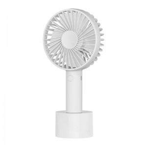 Mini ventilatore portatile tenuto in mano scrivania umidificazione Mini ventilatore del fumetto e durevole mini ventilatore a mano