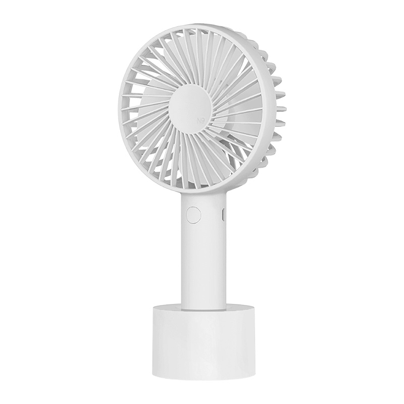 Mini ventilatore portatile tenuto in mano scrivania umidificazione Mini ventilatore del fumetto e durevole mini ventilatore a mano