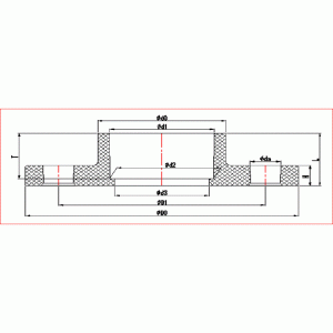 FLANGIA ONE-PIECE UPVC