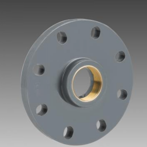 FLANGIA CIECA FILETTATA IN RAME UPVC