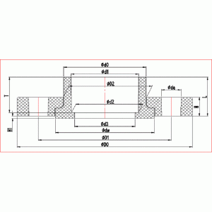 FLANGIA VANSTONE UPVC