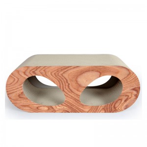 Albero di gatto di legno dell'albero della torre dell'albero di gatto del gatto dell'albero di scratcher di lusso