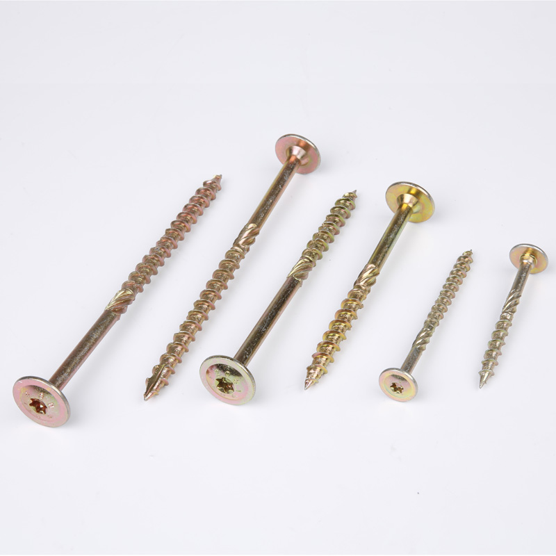 Vite per costruzioni in legno, vite strutturale con guida a stella, temprato, intaglio Torx