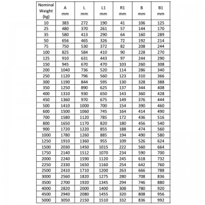 Montaggi navali di alta qualità nave ancoraggio magazzino vuoto