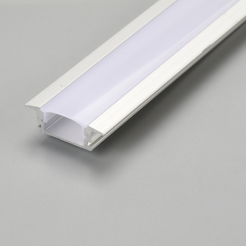 Profilo per canale lineare in alluminio a LED a incasso