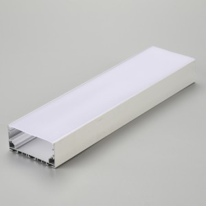 Estrusione di alluminio per canale diffusore luminoso a LED