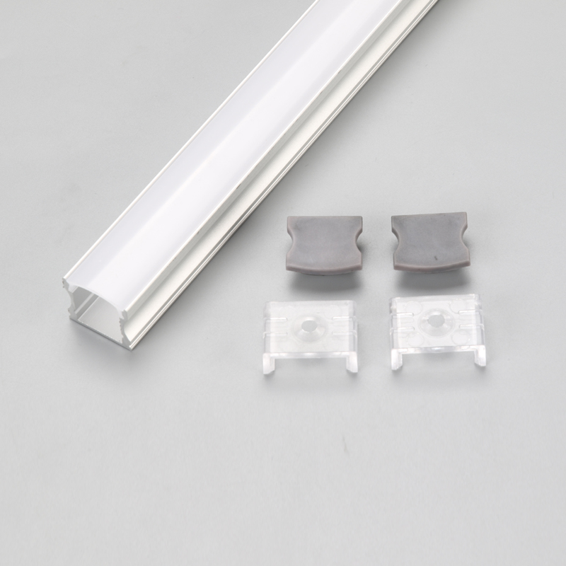 Profilo del canale in alluminio a strisce LED personalizzato per parete