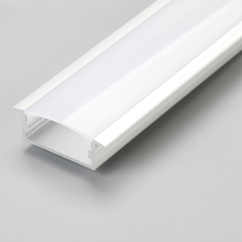 Profilo per canale in alluminio a luce lineare da incasso a LED