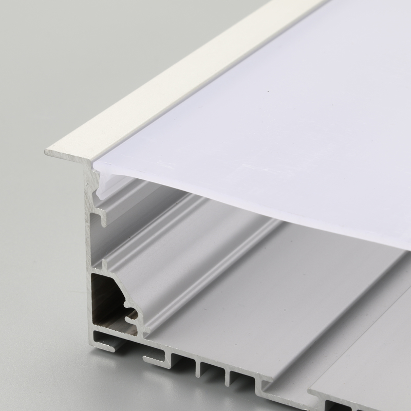 Profilo in alluminio anodizzato per strisce di pannelli a LED