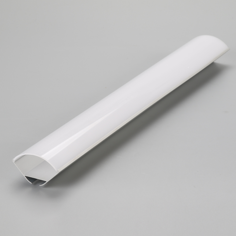 Profilo angolare in alluminio anodizzato per canale strip LED