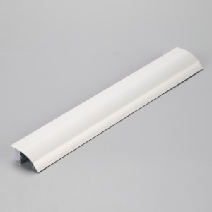 Profilo a parete in alluminio a LED per illuminazione wall washer / a pedale / illuminazione scale