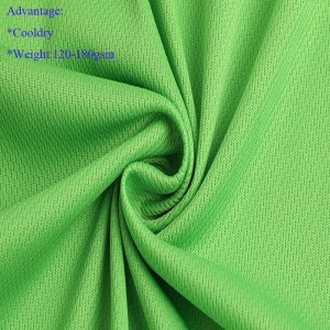 Tessuto in maglia di poliestere