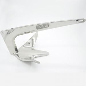 Ancoraggio Bruce zincato per barca