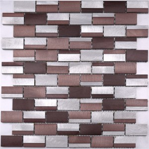 Mosaico HLC31 della lega di alluminio della miscela di vetro di placcatura elettrolitica