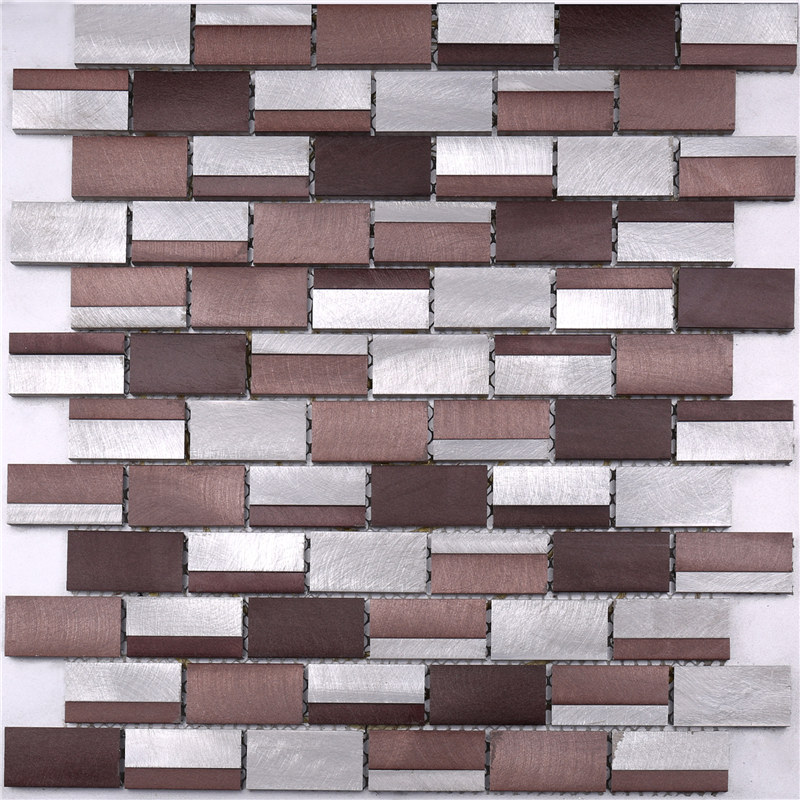 Mosaico HLC31 della lega di alluminio della miscela di vetro di placcatura elettrolitica