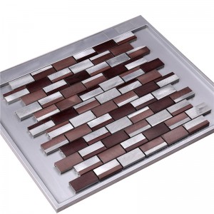 Mosaico HLC31 della lega di alluminio della miscela di vetro di placcatura elettrolitica