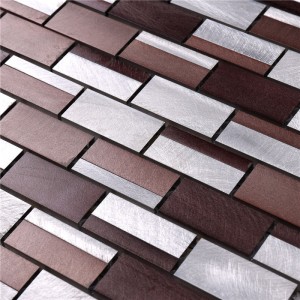 Mosaico HLC31 della lega di alluminio della miscela di vetro di placcatura elettrolitica