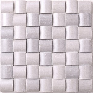 il colore naturale cinese foshan argento colto stone decorazione muro tessera al mosaico
