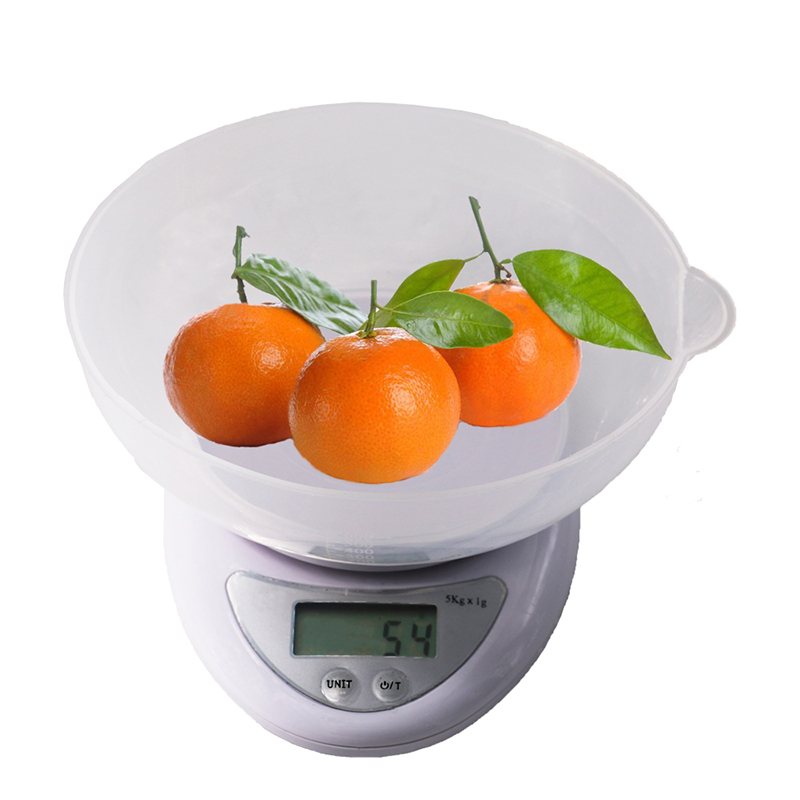 oem 0.1g 7g casa digitale ad alta precisione peso alimenti frutta scales con bowl