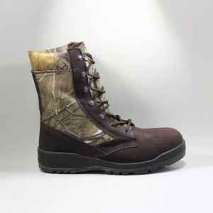 pelle mimetica camoscio uomini \ 'a caccia di stivali impermeabili superiore