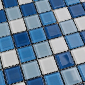 Azzurro delle mattonelle poco costoso della piscina del mosaico di cristallo di prezzi competitivi