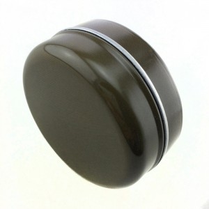 Piccola candela rotonda all'ingrosso della fabbrica, contenitore di latta dell'imballaggio del labbro del labbro