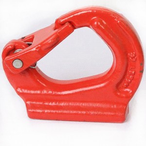 Saldare sul gancio di ancoraggio dipinto